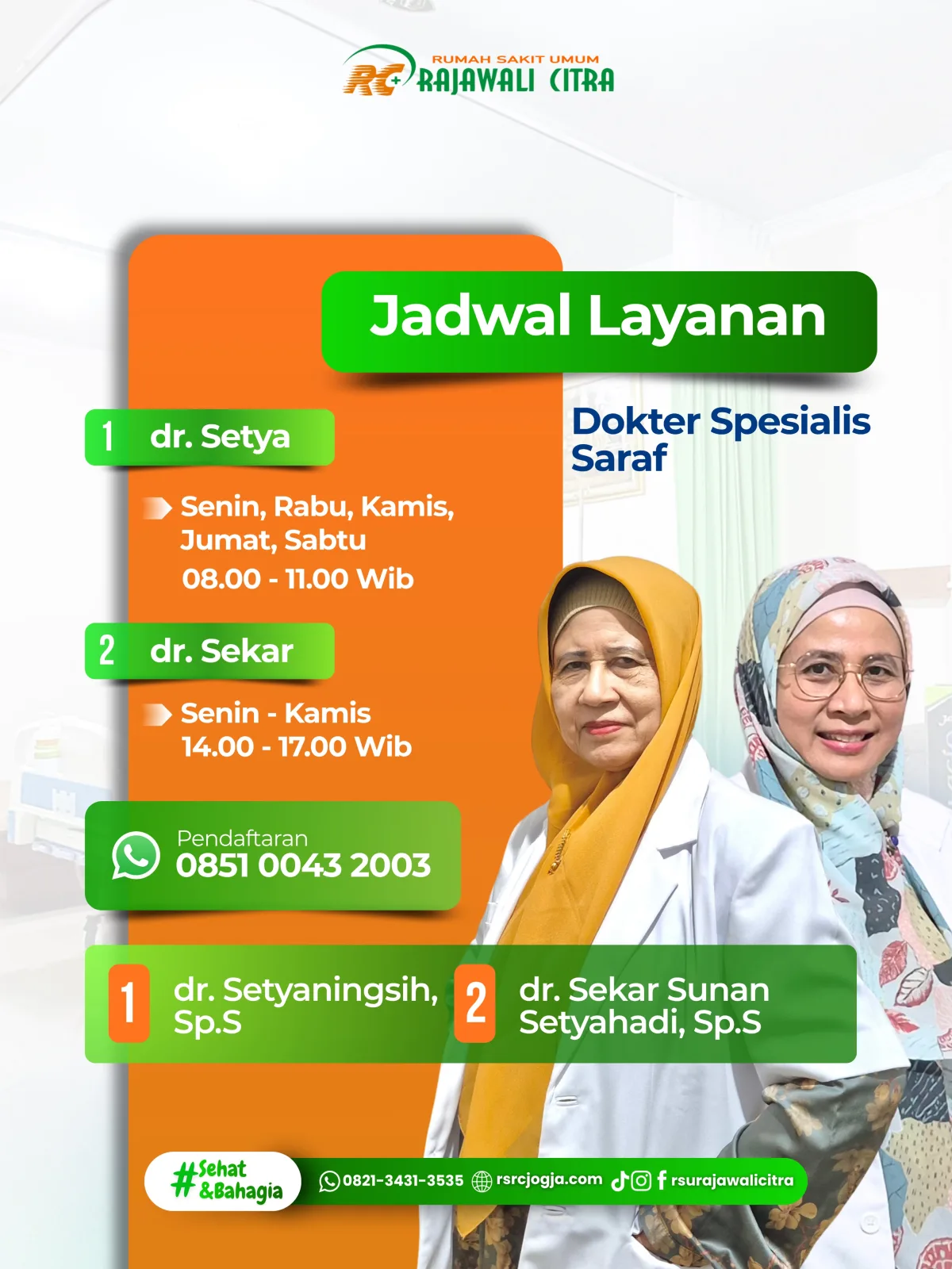 Poster Jadwal Dokter 18/09/2026 03:00